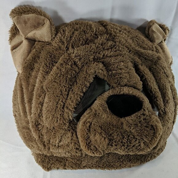 Dan Dee Big Greeter Heads Brown Dog Bulldog Oversized Costume Halloween Mascot - Picture 3 of 15